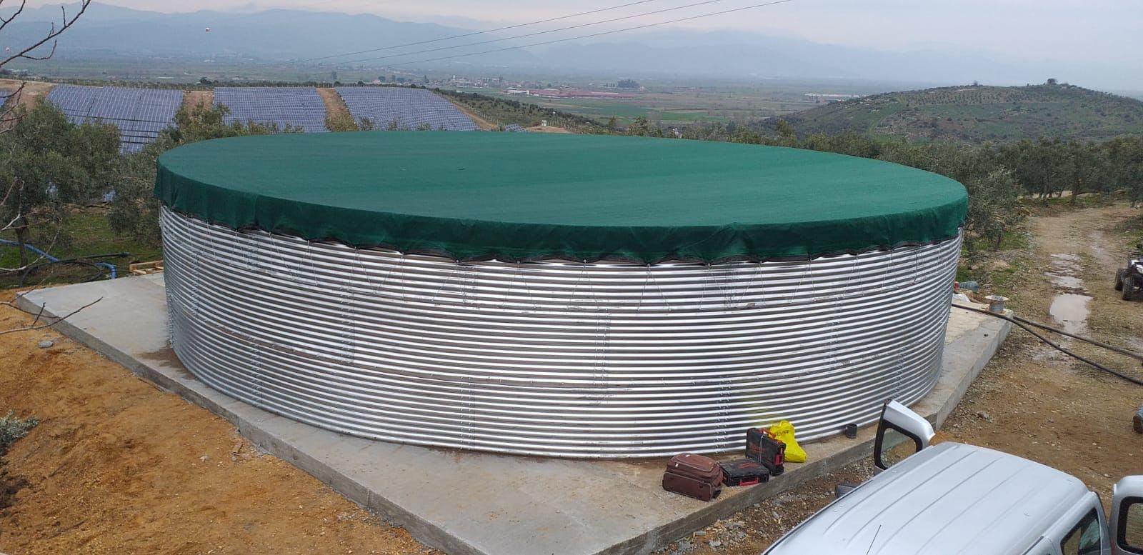 Караджа - Проект стального резервуара для воды
