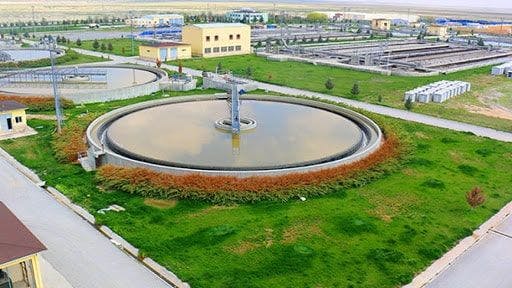 Konya'daki arıtma çamurlarının gübreye dönüştürüldüğü tesis
