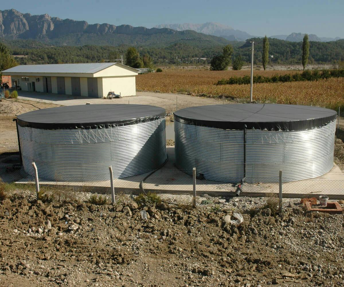 Çelik Su Tankı - Karaca Tarım