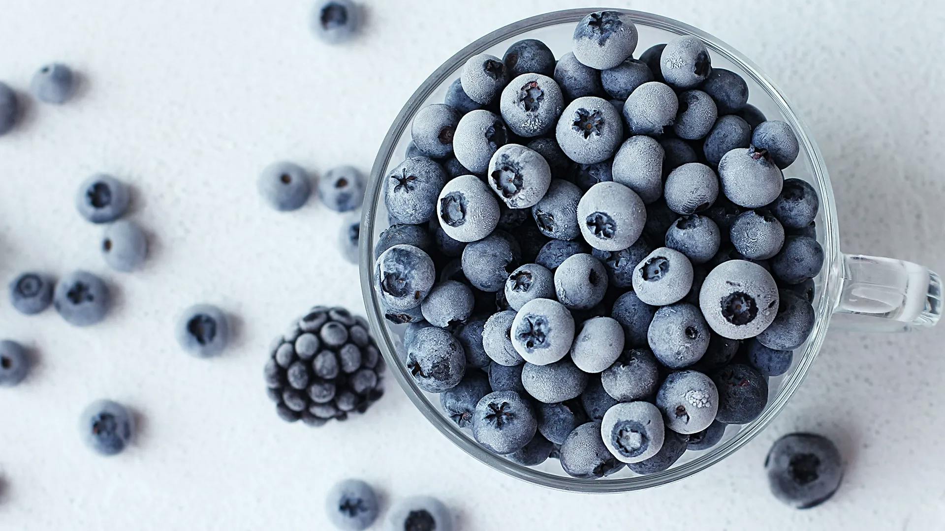 Frozen Blueberries Min